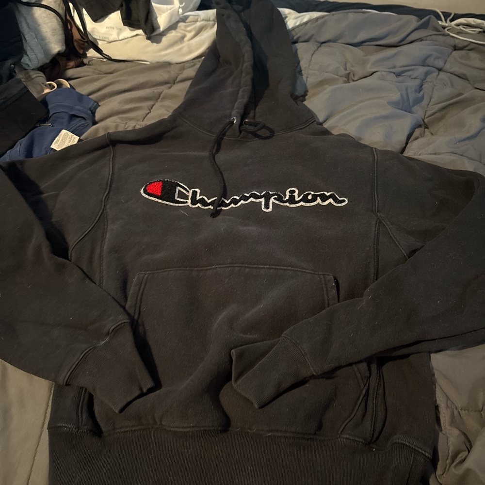 Champion Black Sweatshirt Hoodie